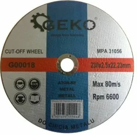 GEKO Řezný kotouč na kov (G00018)