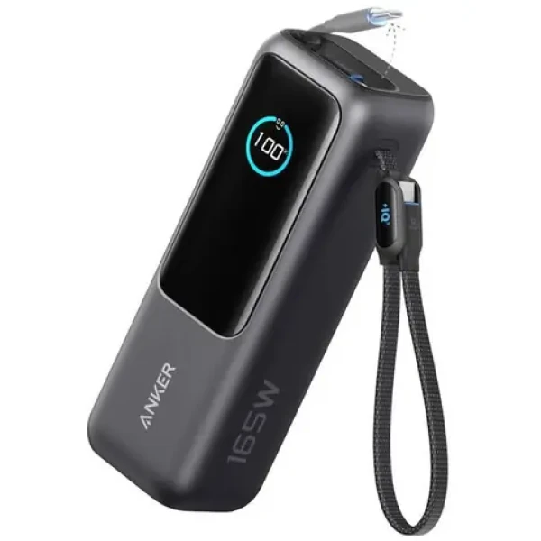 Anker 25000mAh Powerbanka šedá / 165W / 2x kabel USB-C (A1695H11)