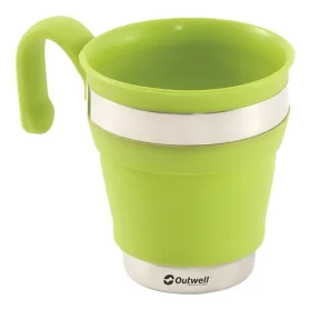 Outwell Collaps Mug limetkově zelená / Skládací hrnek (650340)