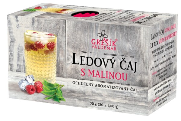 Ledový čaj s malinou porcovaný (Grešík)