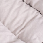 PLUSH NEST PLUSH NEST Dřevěné houpátko Mini 4v1 s lezeckou stěnou, skluzavkou a polštářem (světle béžové / bílé)