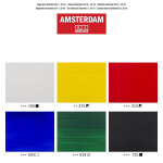 Royal Talens Sada akrylových barev Talens Amsterdam 6x20 ml - základní odstíny