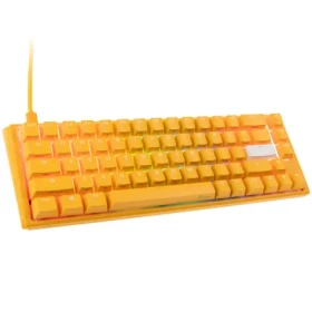 Ducky One 3 Yellow Cherry MX-Black žlutá / herní klávesnice / podsvícená / mechanická / drátová USB-C / US (DKON2167ST-AUSPDYDYYYC1)