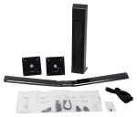 ERGOTRON WorkFit Dual Monitor Kit černá / Sada pro 2 monitory / Výškové nastavení 127 mm / Nosnost 12,7 kg (97-934-085)