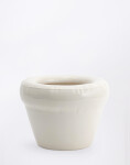 HOME STUDYO Planter PIERRE Bone Gloss