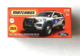 MATCHBOX 2023 Ford Police Interceptor Utility 36/100