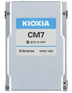 KIOXIA CM7-R 1.92TB / SSD / U.3 / PCIe 5.0 x4 / TLC / R: 14000MBs / W: 3500MBs / MTBF 2.5mh / 5y (KCMYXRUG1T92)