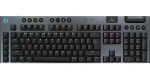 Logitech G915 X / Bezdrátová herní klávesnice / US layout / LIGHTSPEED 2.4 GHz + Bluetooth / podsvícení (920-012709)