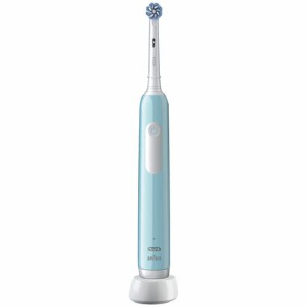 Oral-B Pro 1 Sensitive Clean modrý / Elektrický zubní kartáček / oscilační / 3 režimy / časovač / senzot tlaku (13116)