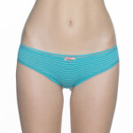 Dámské kalhotky MINI BIKINI L-1229MB modro-tyrkysová XL