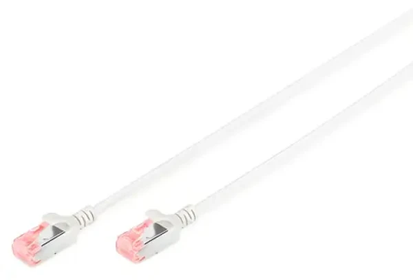 Digitus Slim šedá / Patch kabel / Cat 6 / U/FTP / 10 m / RJ-45 (DK-1624-100S)