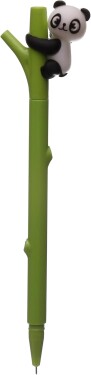 Puckator Puckator, kuličkové pero s tenkým hrotem, motiv panda, 1 ks Barva: Světle zelená