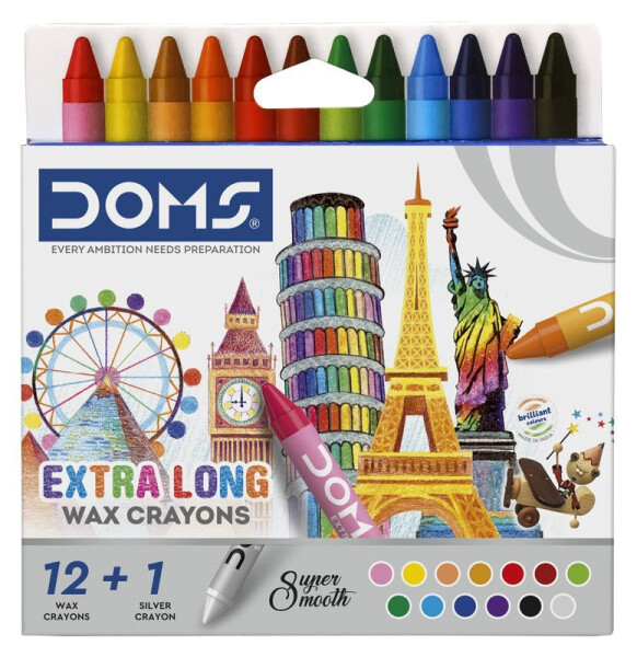 Voskovky extra dlouhé (13 ks)