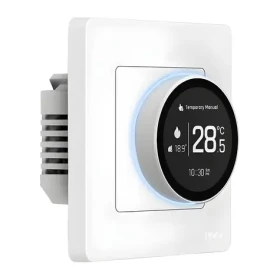 Moes ZHT-SR-GB / Termostat / ZigBee 3.0 / Elektrické vytápění / 16 A / IP20 (ZHT-SR-GB-WH-MS)
