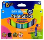 Little Brian Paint Sticks - Zářivé barvy 6 ks - EPEE