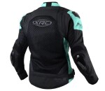 Dámská bunda Xrc Tourer Air Hlt Tech Air ready black/turquoise - 40 / černá