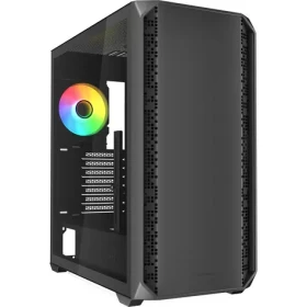 Sharkoon AK2 RGB černá / ATX / 2x USB 3.2 / 1x USB-C / 2x 120mm / bez zdroje / průhledná bočnice (4044951041626)