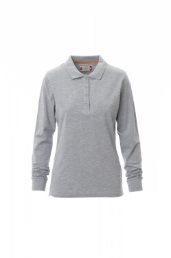 Dámská polokošile Payper FLORENCE LADY MELANGE Barva: Melánžová Šedá, Velikost: L (000933036813001L)