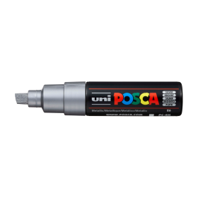 Popisovač Posca PC-8K, mm, stříbrná