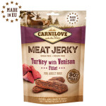 Carnilove Dog Jerky Venison&Turkey Fillet 100g + Množstevní sleva