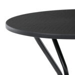 Zahradní stůl 60x60cm, plast, černá, AZT-H1021 BK