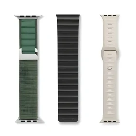 Aiino Trio Time 44-49 mm / Řemínek pro Apple Watch / sada 3 ks / Series 4-11 (AITIMEML)