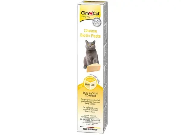Gimborn Gimcat Käse-Paste s biotinem 50g / Pasta pro kočky (4002064401065)