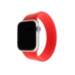FIXED Elastic Silicone Strap pro Apple Watch 38/40mm S červený FIXESST-434-S-RD