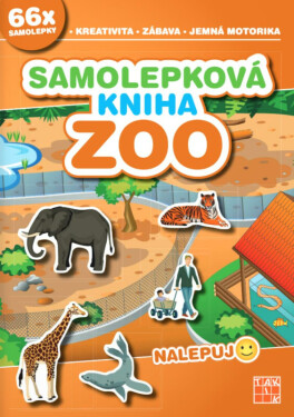 Samolepková kniha ZOO Nalepuj