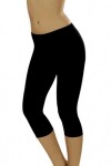 Dámské legíny Italian Fashion Leggins short černé