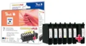 Peach T0801-T0806 alternativní cartridge / 7 x 8,6 ml / CombiPack PLUS (313662)