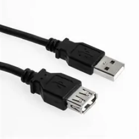 Sharkoon černá / Prodlužovací kabel / USB 2.0 / USB-A / 1 m (4044951015405)
