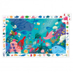 DJECO Puzzle Mořský svět 54 dílků