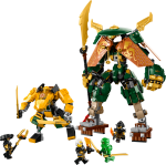 LEGO® NINJAGO® 71794 Lloyd, Arin jejich tým nindža robotů