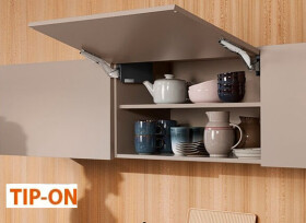Blum Sada Aventos HK top Tip-On mechanismus: nejsilnější, krytka: bílá (BLAHKT_34)