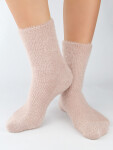 Ponožky Noviti SB079 Fluffy Smooth Lurex 36-41 káva 36-41