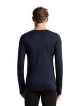 ICEBREAKER Mens Merino 200 Oasis+ LS Crewe, Midninavy/Dawn/JetHeather/Cb (vzorek) velikost: M