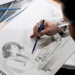 Staedtler Mars Lumograph 100 G6 sada 6 grafitových tužek, kovové