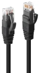 Lindy Cat6 UTP 7.5m černá / Síťový kabel / RJ-45 / LSZH (45436)