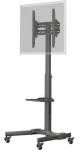 Goobay 59507 TV Presentation Stand Basic L černá / TV stojan / podlahový / nastavitelný (59507)