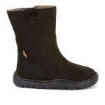 Dívčí zimní barefoot kozačky ZERU TEX BOOT Black G3160257-1 - 30