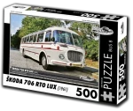 RETRO-AUTA Puzzle BUS č.8 Škoda 706 RTO LUX (1961)