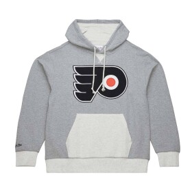 Mitchell & Ness Pánská mikina Philadelphia Flyers NHL Heritage Collection Fleece Hoodie Current Logo Velikost: XL