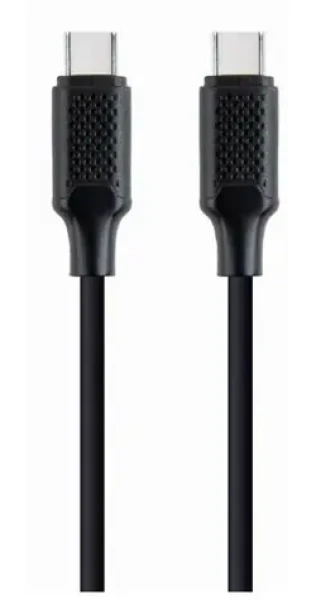GEMBIRD USB-C (M) - USB-C (M) kabel 1.5m / PD / černá (CC-USB2-CMCM60-1.5M)