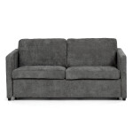 Dvoumístná rozkládací pohovka, šedá, látka, ASB-C3900 GREY2
