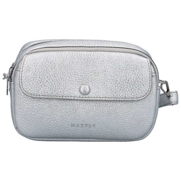 Trendy dámská crossbody Iviss, stříbrná