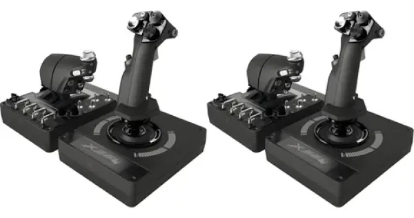 Logitech G X56 HOTAS / Joystick / Ovládání plynu / PC