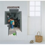 Samolepka Minecraft Velikost: 79 x 44 cm