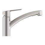 GROHE - QuickFix Start Dřezová baterie s výsuvnou sprškou, supersteel 30531DC1