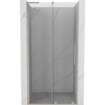 MEXEN/S - Velar L posuvné sprchové dveře 100, transparent, nikl kartáčovaný 871-100-003-01-97